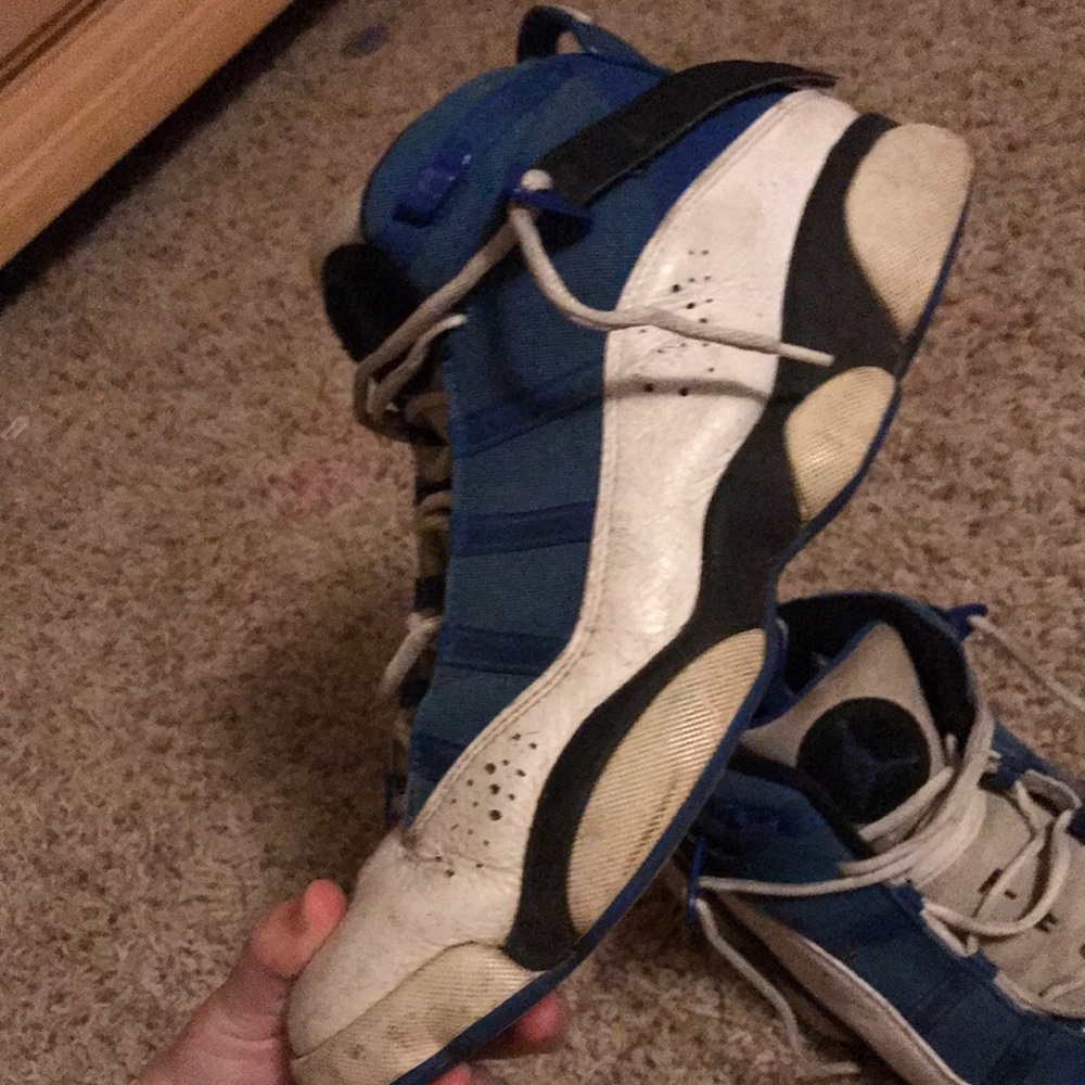 Blue air jordans